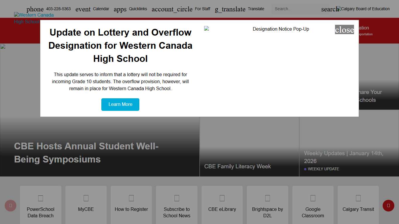 Home - Western Canada High School